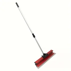 2024 Drywall Skimming Blade Set Wall-Board Blades +Extension Handle + Arc Scraper Kit