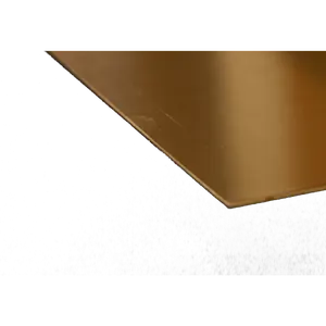 Brass Sheet: 0.040" Thick x 6" Wide x 12" Long (1 Piece)