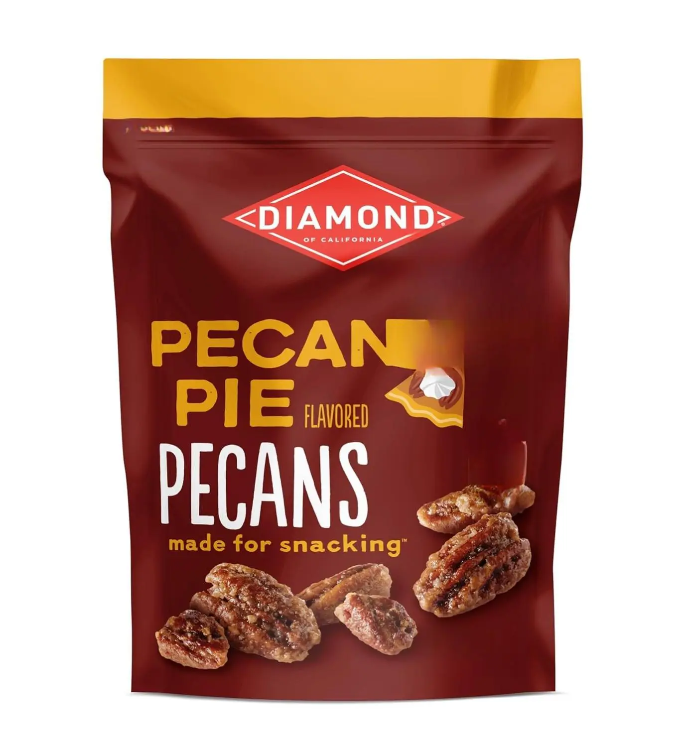Diamond of California Pecan Pie Pecan Nuts, 3.25 oz.