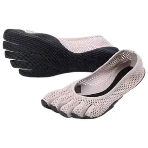 Women's Lightweight FoldableFive Finger Shoes Yoga , Non-Slip Grip Barefoot Flats for Yoga Mat Pilates Barre Dance & Indoor Training