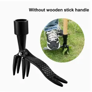 1pc Heavy-Duty Weeding Tool Head Replacement, 4-Claw Steel Design for Easy Weed Removal in Garden, No Handle Required, Durable Gardening Tools