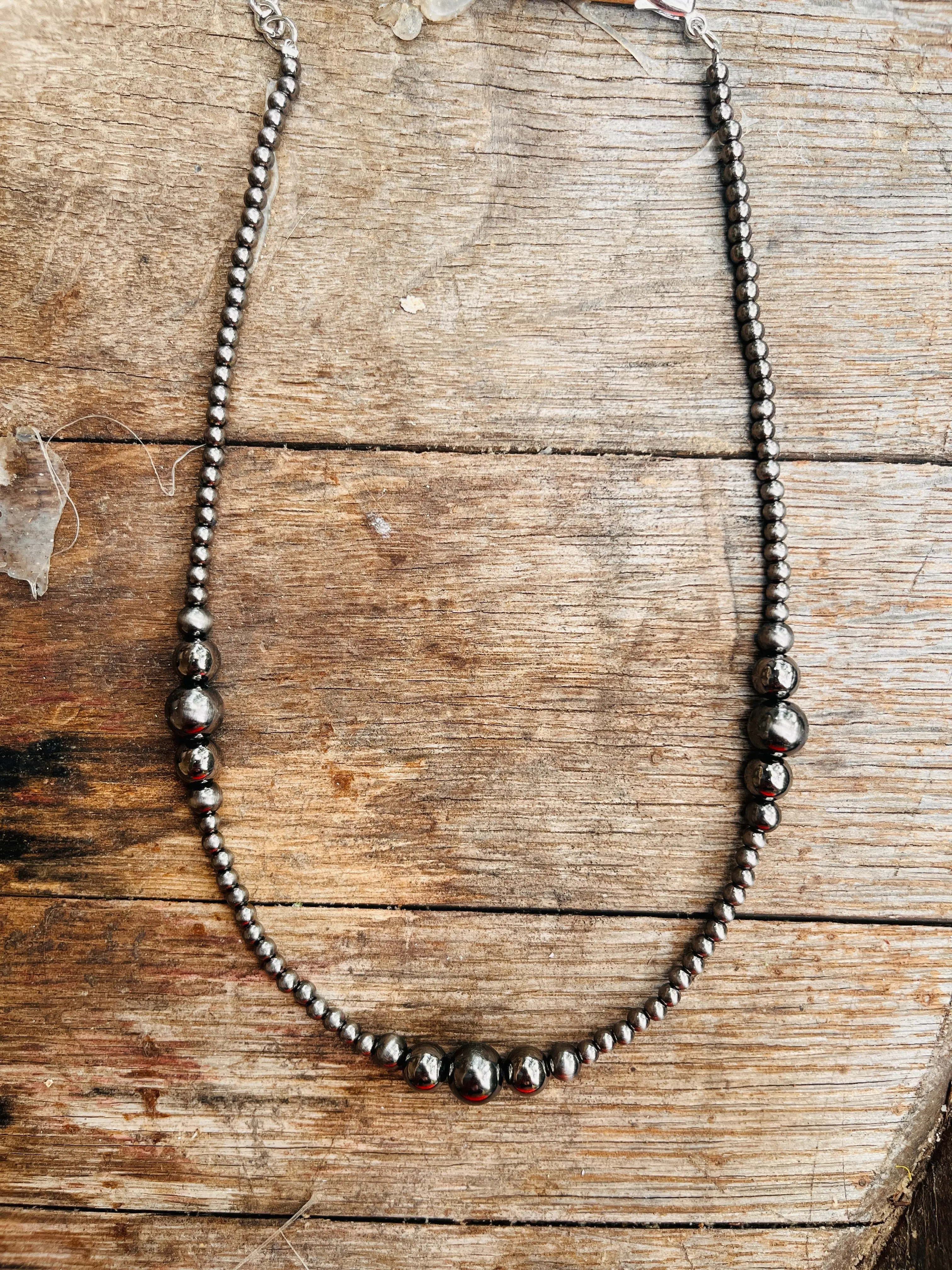 3 Set Western Pearl Bead Necklace