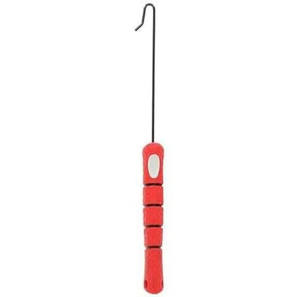 Compact 5-Inch Fishing Hook Remover, Corrosion-Resistant Stainless Steel Tool for Saltwater and Freshwater with a Non-Slip Straight Handle, Fishing Gear