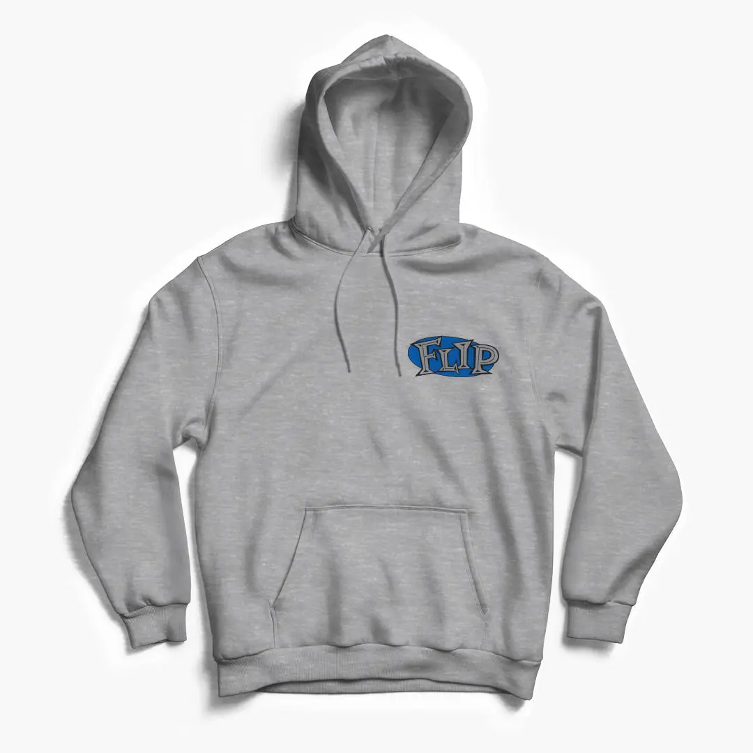 Flip Skateboards Oval Logo Hoodie - Multiple Colors Classic Menswear Pullover Soft