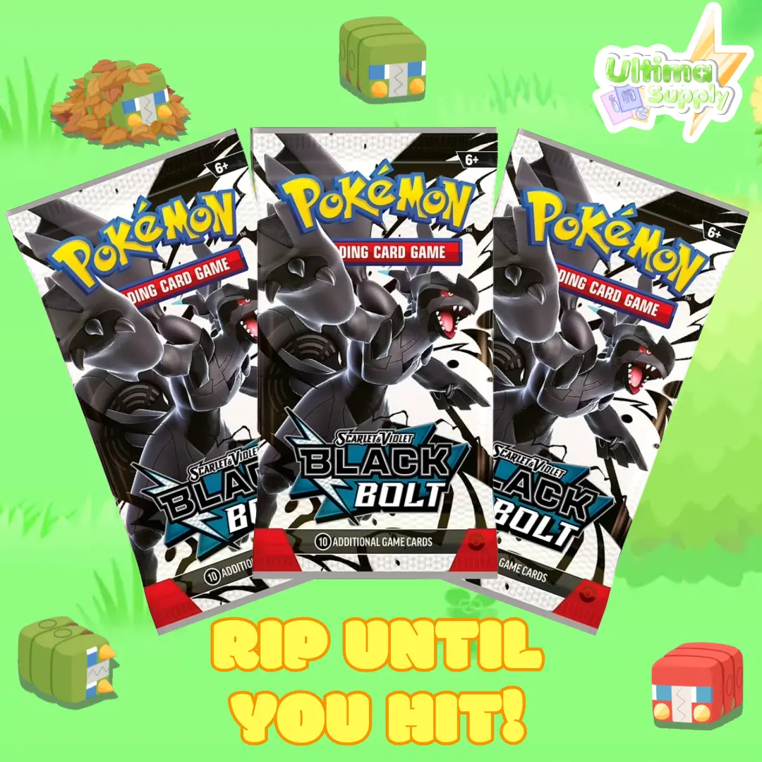 Pokemon TCG Rip Until You Hit RTYH SV10.5 Black Bolt