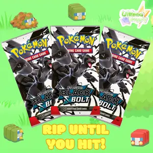 Pokemon TCG Rip Until You Hit RTYH SV10.5 Black Bolt