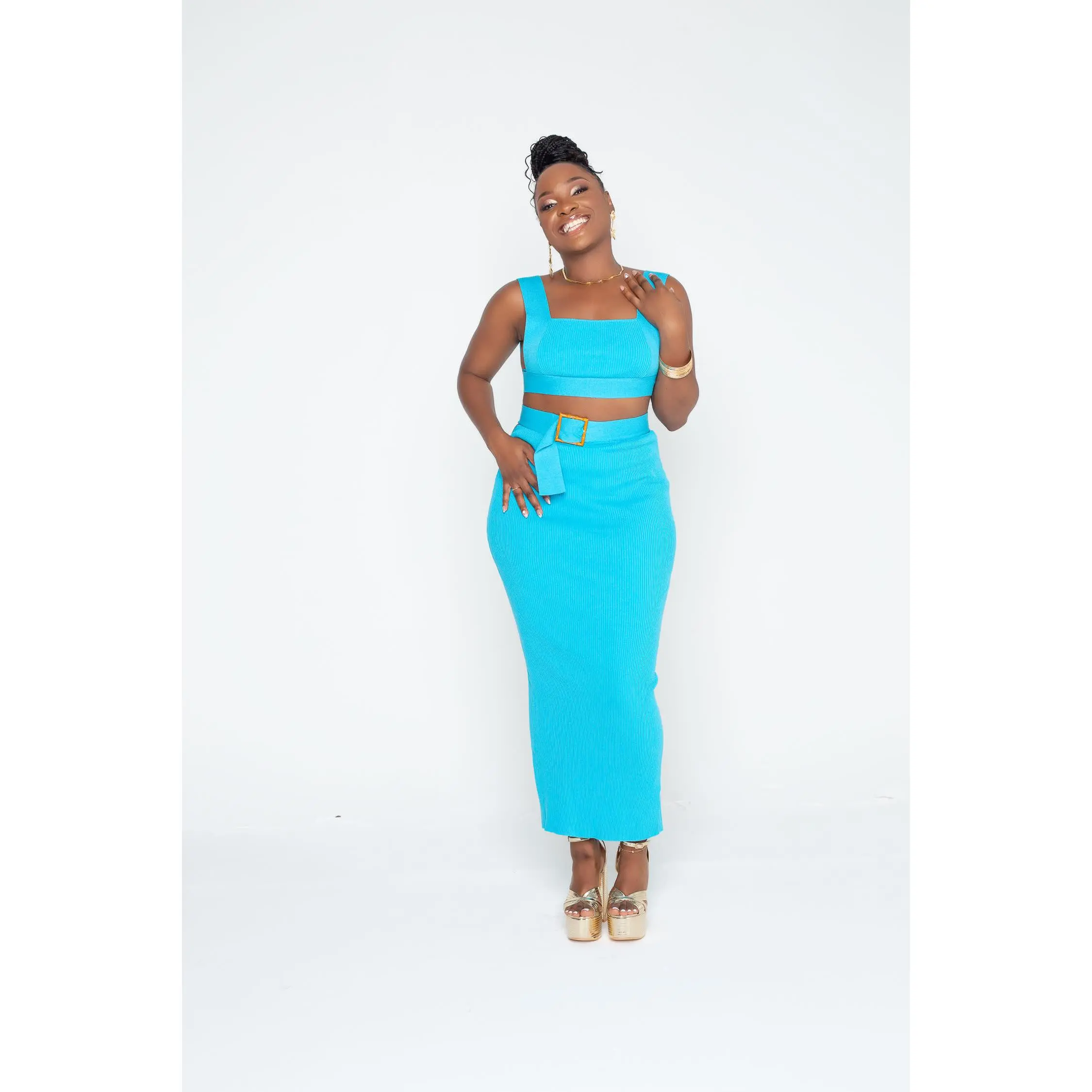 Turquoise Tango 2 Piece Set
