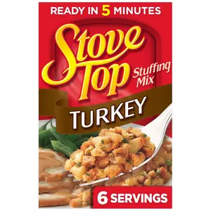 Stove Top Stuffing Mix for Turkey, 6 oz Box