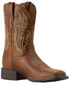 Ariat Women's Round Up Filly Performance Western Boot Broad Square Toe - 10064074