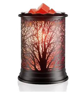 UNTIMATY has 7-color LED color changing, warming scented wax for use as gifts and home and office decoration (Black Forest)