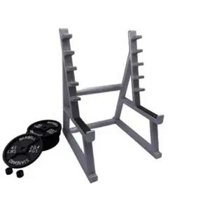 Mini Squat Rack Ornaments Portable Gym Theme Pen Storager Squat Rack Ornaments Desk Organizer Creative Barbell Rack Pen Holder