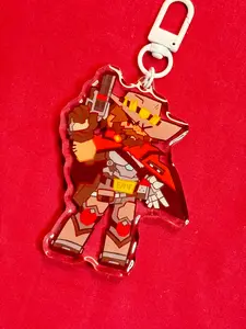 Overwatch Keychain: Cassidy