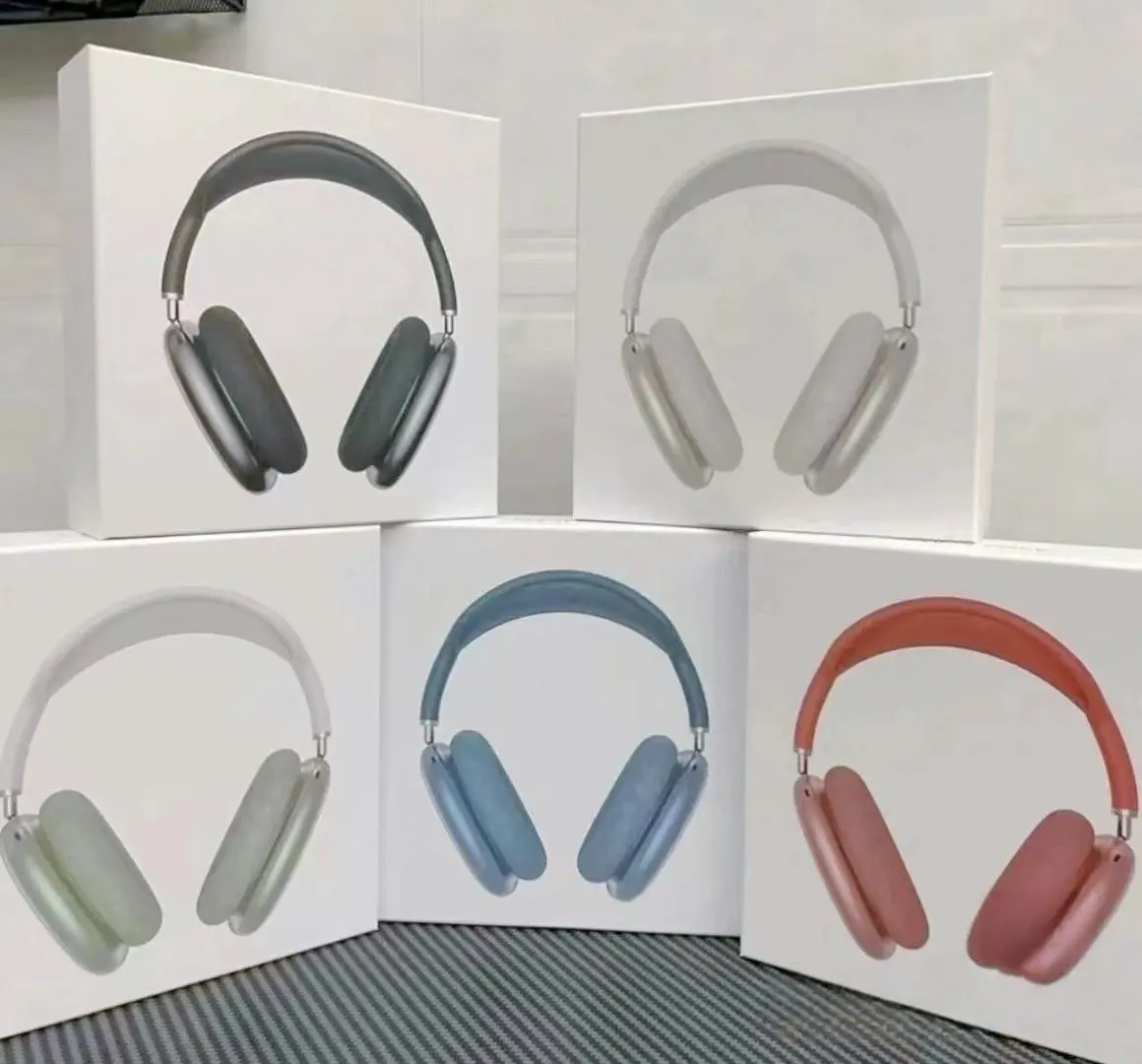 max Over-Ear Bluetooth WirelessHeadphones - Compatible with Mobile Phones &Computers - Sports, Gaming, & Noise-Cancelling -Magnetic Design with ANC & Pop-up Pairing