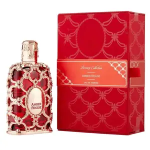 Amber Red Perfume Unisex Fragrance 5.0 Ounce (Luxury Collection)，Fresh fruity ideal sweet fragrance, amber scent, luxurious and elegant, long-lasting, oriental unisex perfume，Unisex Perfume Spicy Amber Woody Scent