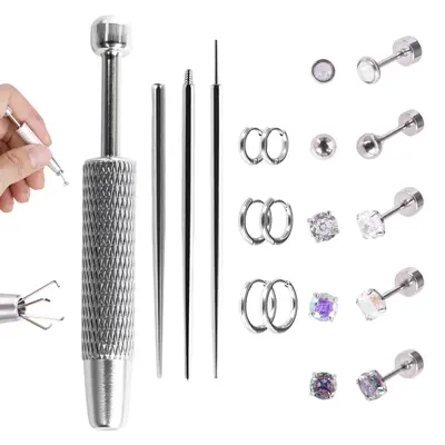 How to Take Out L Shaped Nose Ring Starter Stud TikTok Shop