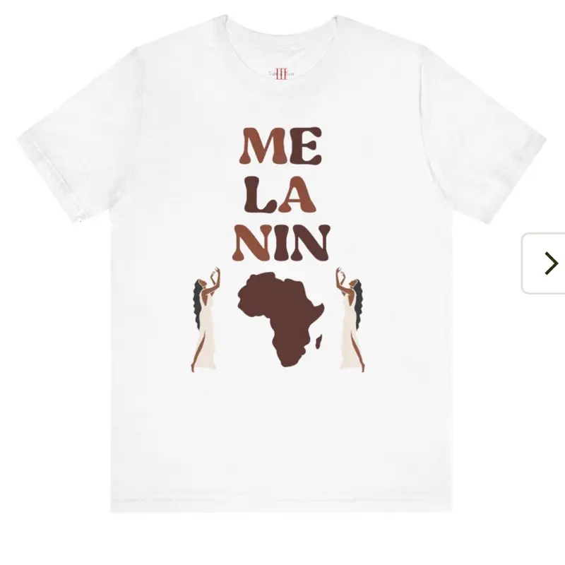 Melanin Pride Tee, Celebrating Heritage, Unisex Short Sleeve Shirt, Black History Month Gift, Cultural Apparel, Inclusivity Fashion Womenswear Tops Black Mama T-Shirt