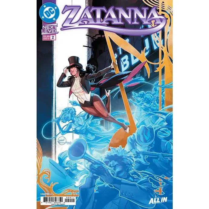 ZATANNA (2026) ISSUE #2 - DC Comics (2026) - First Edition - Jamal Campbell