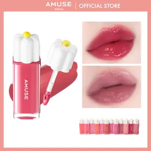 [AMUSE Seoul Official] DEW TINT | 15 Shades, lipstain, lipgloss, glossy, long-lasting, vegan lip