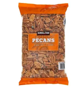 Kirkland Signature Pecan Halves for Snacking - 2 lbs  Nut Protein Nut