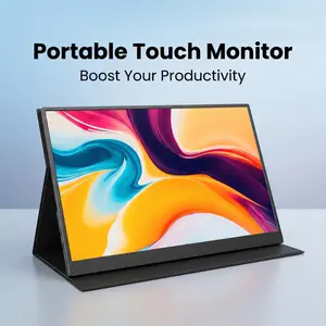 15.6 Inch Full HD Touchscreen USB-C Portable Monitor for Laptop Gaming Work from Home
