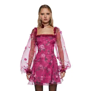 Multiple Proposals Mini Dress - Dark Pink