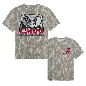 Alabana Mossy Oak Bottomland Camo Tee For Men And Women, Unisex Design, Soft and Breathable Cotton