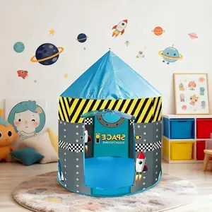 Kids Fun Yurt Play Tent, Portable Outdoor Playhouse, Beach Castle Toy for Boys & Girls, Perfect Christmas Halloween Holiday Gift