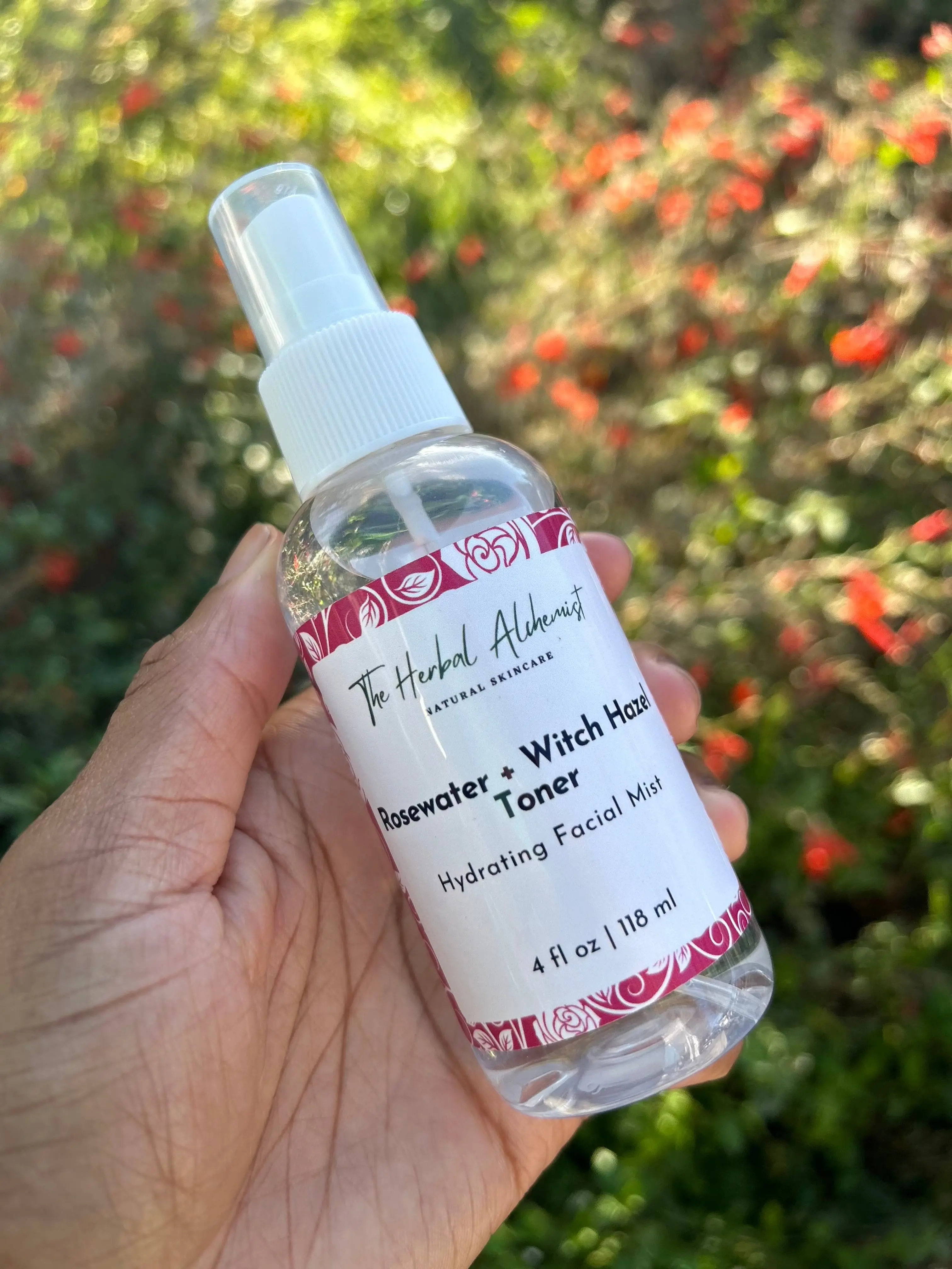 Rosewater + Witch Hazel Toner