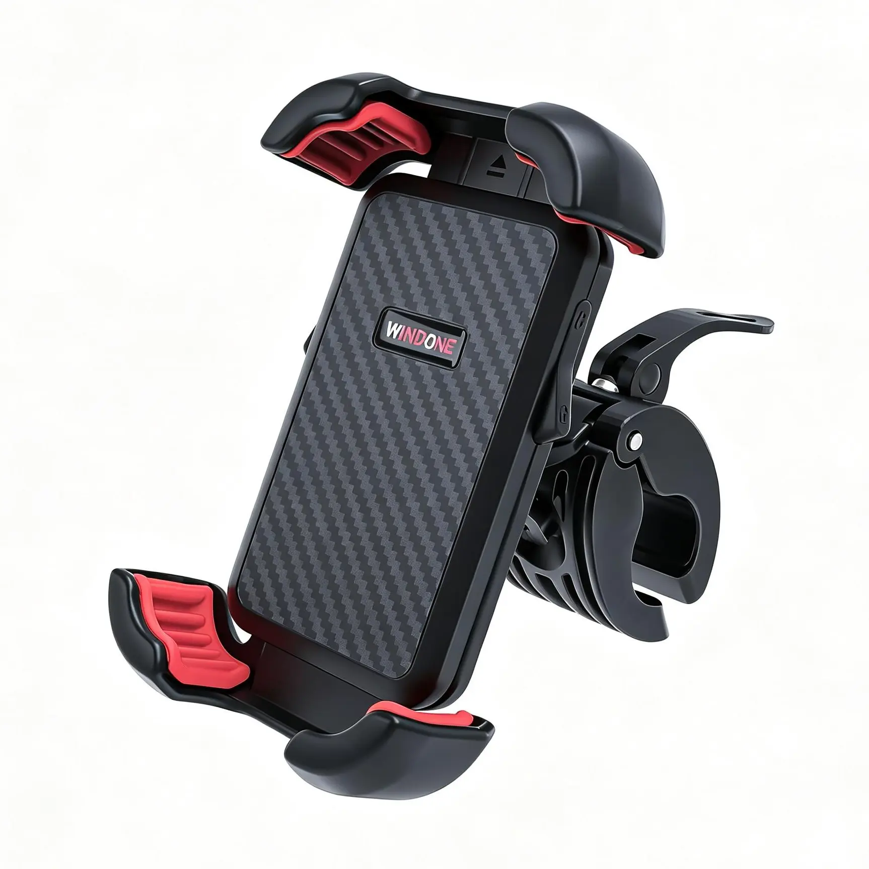 Bike Phone Holder, Motorcycle Phone Mount, Handlebar Phone Mount for Bicycle Scooter, Bike Accessories Compatible with 4.7"~6.7" iPhone, All Smartphones