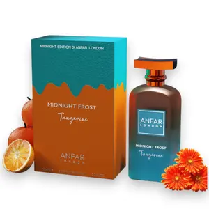 Anfar London | Midnight Frost | Tangerine | Eau De Parfum | Unisex Fragrance | 100 ML | Tangerine Notes