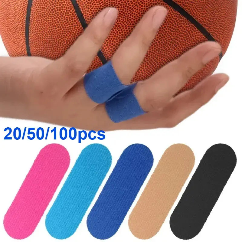 20/50/100pcs Finger Bandage Protective Thumb Cover, Bowling Tape Guard, Lightweight Tapes, Breathable Sports Tape, Elastic Cloth, Compact Sports Accessories