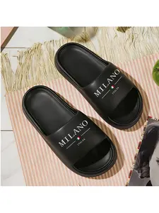 1pc MILANO ITALIA 1pc Slip- Retro Moccasin Sandals Suitable for Barefoot Walking - Lightweight Quick-Dry Slippers for &, Casual /Outdoor/Beach, Unisex Italian Style for Business Travel & for home Use Footwear