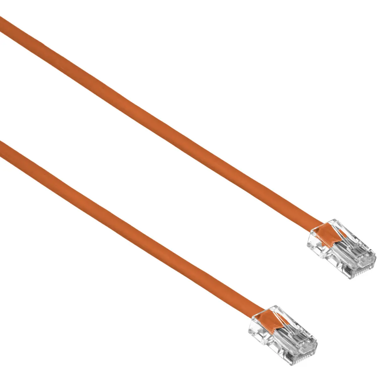 CAT5e Assembly Cable - 50', Orange, 350 MHz Bandwidth, High Speed Data Transfer, Gigabit Net Compatible, Standard Plug