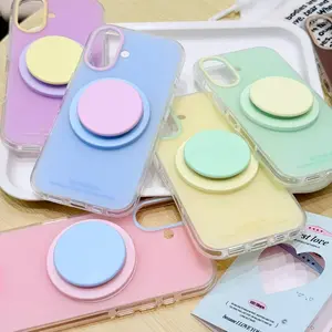 ✨Macaron Pop - Color Magnetic Stand | Cute & Durable! Multifunctional Phone Stand Magnetic Phone Holder Magnetic Phone Grip Perfect for Phones/Tablets Easy Viewing