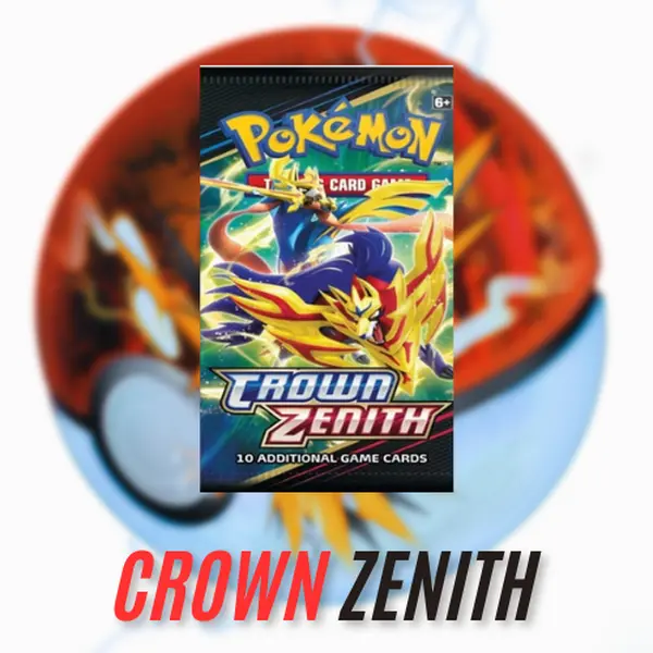 Pokemon Crown Zenith Booster Pack - TikTok Shop
