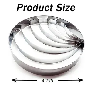 Professional Stainless Steel Concha Maker Stamp. Better than Plastic Molds! Metal Pan Dulce Bread Cutter for Perfect Seashell Pastry Dough. Ergonomic & Rust-Proof Baking Tool. The Ultimate Kitchen Gift for Mexican Dessert Bakers.