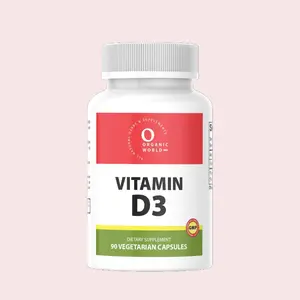 Vitamin D3 Supplement - High Potency 5,000 IU for Bone, Immune & Wellness Support | 90 Vegetarian Capsules