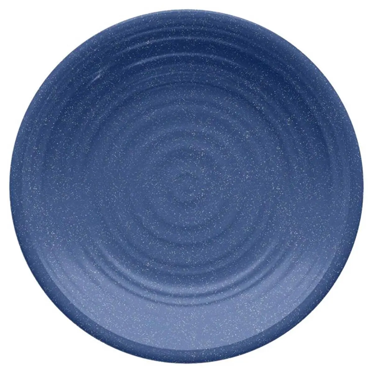 Tarhong 6060388 Blue Bamboo & Fiber Artisan Salad Plate