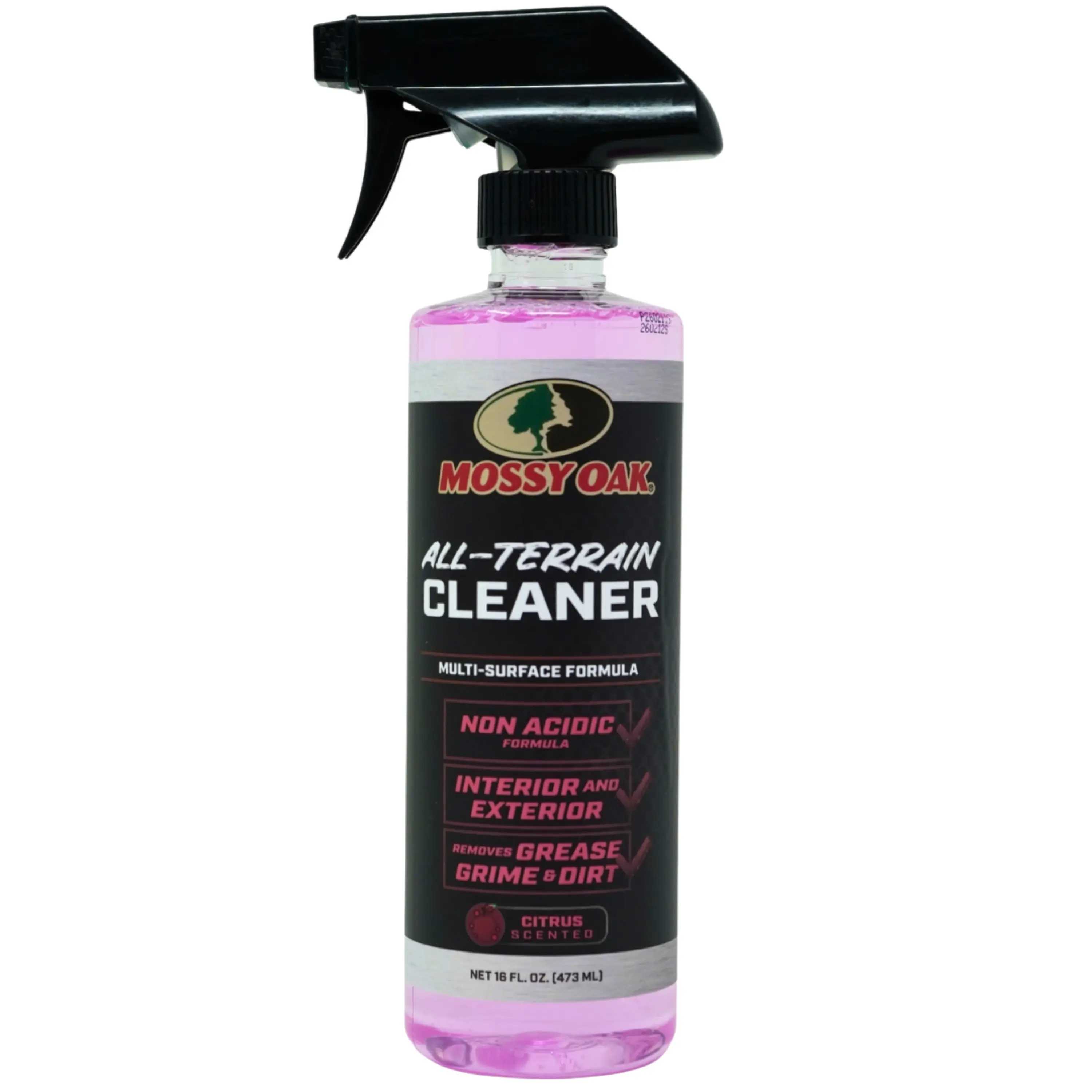 Mossy Oak All-Terrain Cleaner, All-Purpose Interior and Exterior Spray for Trucks SUVs Cars UTVs & ATVs, Cleans Plastic Vinyl Rubber Carpet Upholstery & Hard Surfaces, Made in USA, 16 oz
