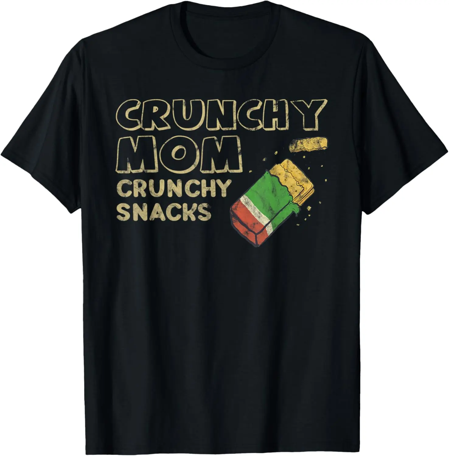 Crunchy Mom Crunchy Snacks Mother's Day T-Shirt