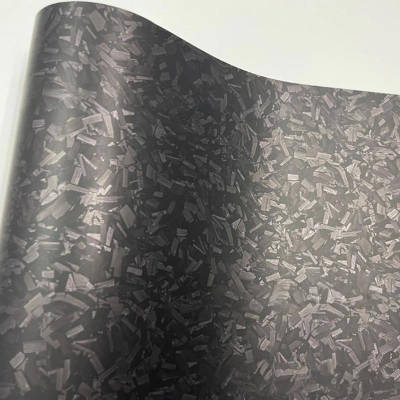 FONESO 3 IN 1 Car Body Sticker Kit 7D Matte Carbon Fibre, 60" x 12" Car Vinyl Film Wrap Protector Sticker with Knife Scraper Tool Set, 5FT Self-Adhesive Air Bubble Free Easy to Install, Universal For All Cars SUVs Sedan Coupe Truck Pickup Bike Motorcycle