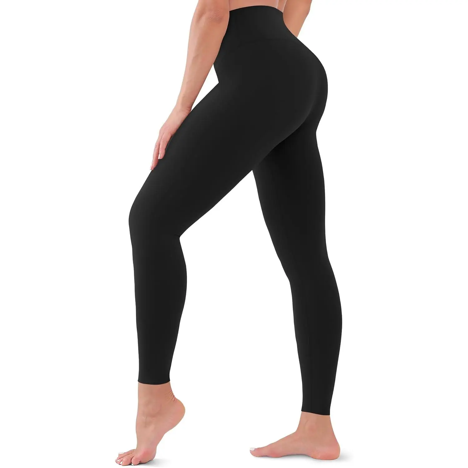 Women's High Waisted Shaping Leggings, Soft Scrunch Butt Fitness Yoga Pants with Tummy Control for Gym Workouts, Gym Outfits, High Waisted Leggings, Breathable Activewear Bottoms, Skinny Sportswear