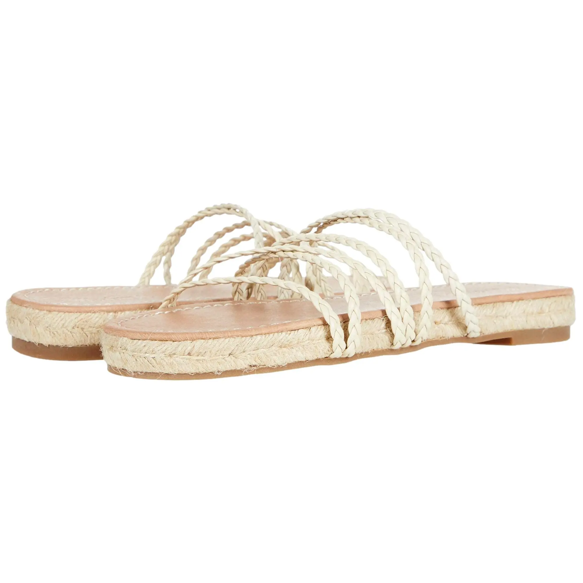 Madewell Bobbi Espadrille Slide Alabaster  MD777-925 Women's