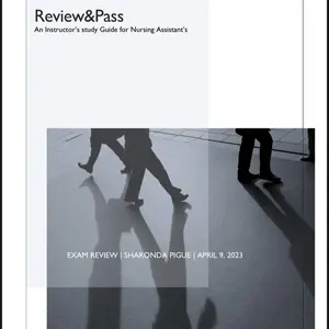 Hartman's Review & Pass Study Guide - An Instructor's Guide for Nursing Assistant Exam Prep with Key Vocabulary, Skills, and Test Tips
