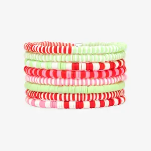 Strawberry Fields Stretch Bracelet Set of 8 Strawberry Fields Stretch Bracelet Set of 8