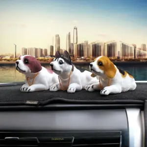 2026 Creative Bobblehead Dog Car Ornament, Cute Dog Bobblehead Figurine, Auto Interior Decoration Accessories