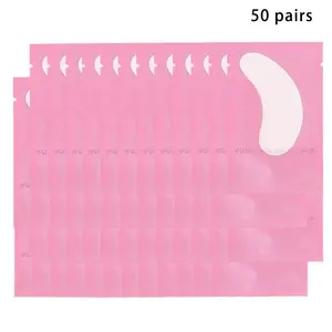 Eyelash Isolation Pads, Soft Comfortable Lower Eye Patches, 50/100 Pairs, Lash Extension Makeup Tools, Bulk Pack
