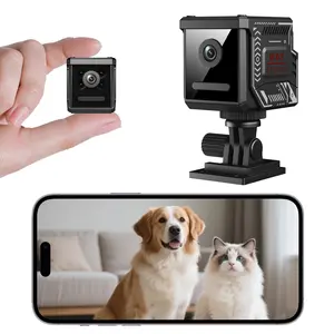 Tiny but Mighty 1000mAh Battery Mini Cam with Motion Detection & Smart Alerts Low Battery Reminder Global Cloud Backup Removable Stand Supports 4 Users at Once O KAM Pro App