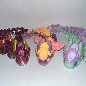 Flexi Sakura Dragon Figurine