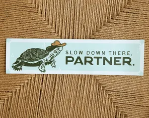 Turtle Bumper Sticker